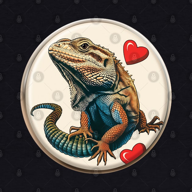 Iguana Love Design by Mary_Momerwids